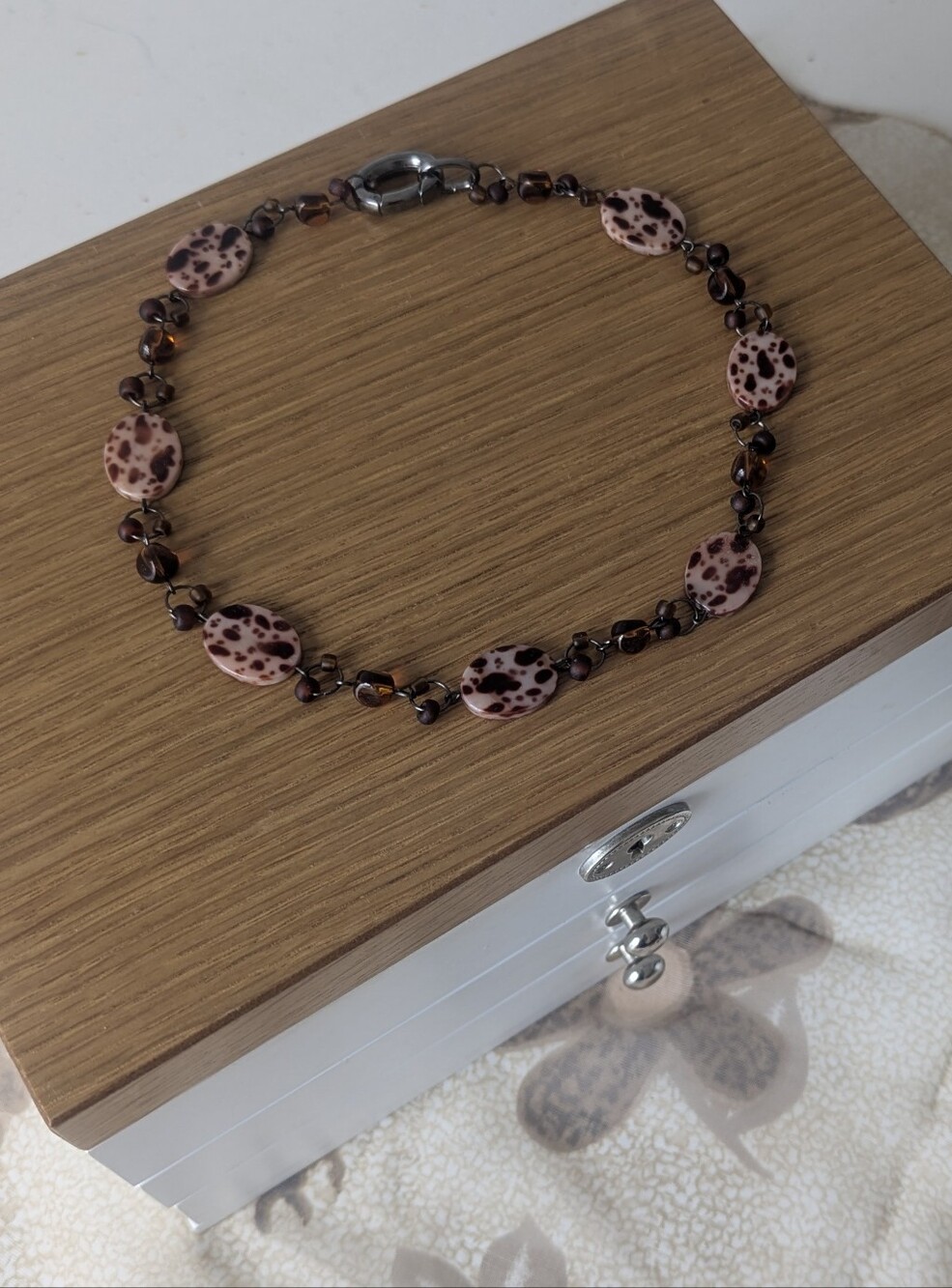 Handmake Mocha Necklace